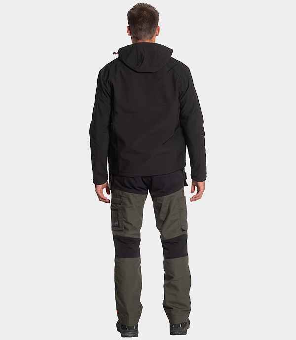 HEROCK SPECTOR Work Trousers Dark Khaki-Black Cargo 2